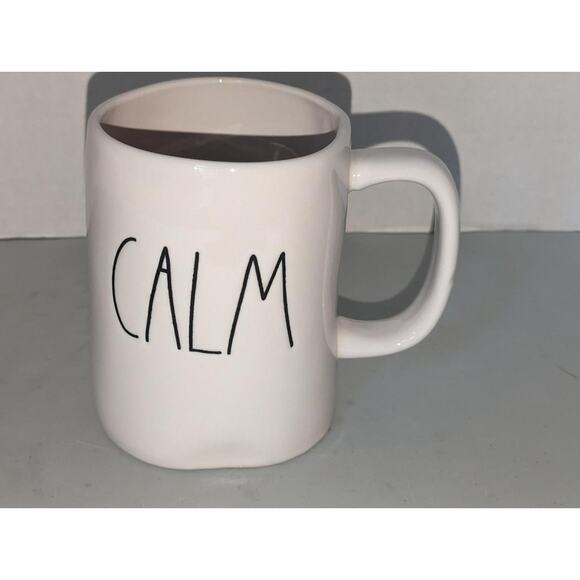Rae Dunn Calm 4 3/4" Mug Artisan Collection By Magenta #200 -0823 - Picture 1 of 4
